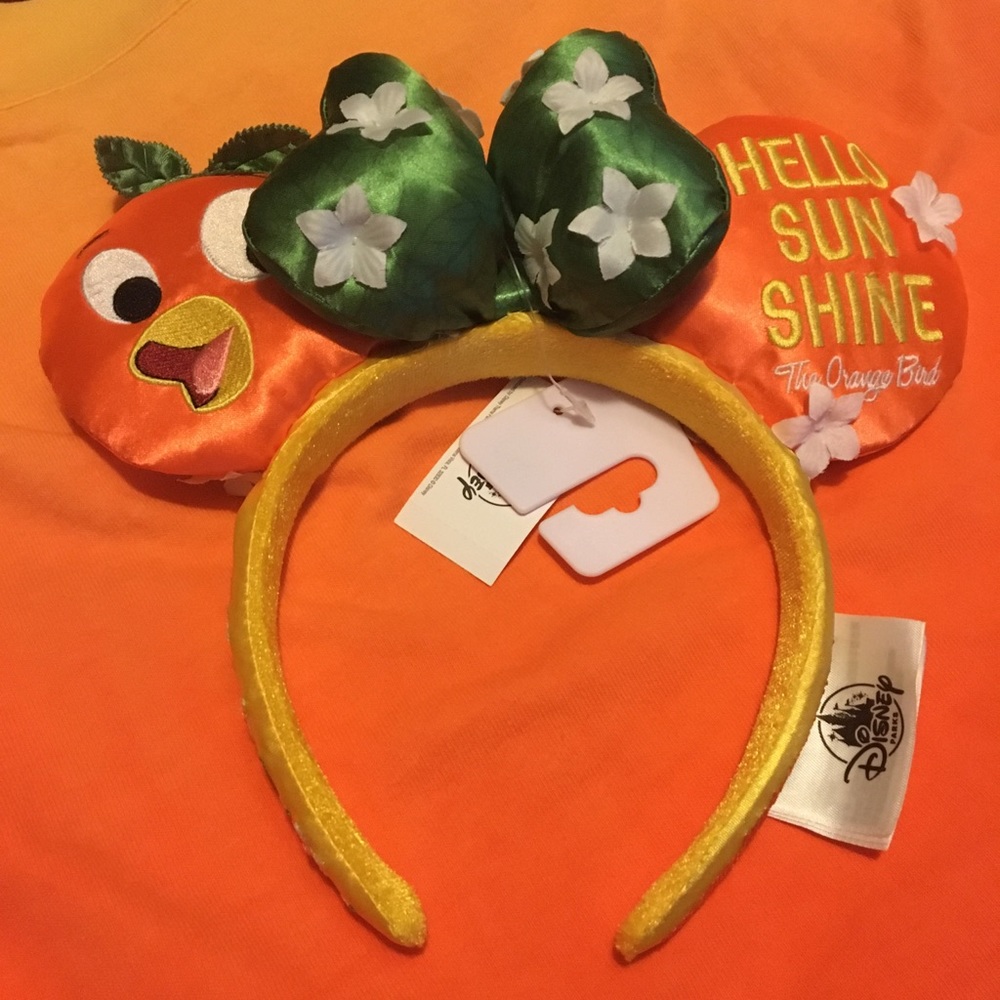 Disney Orange Bird Ears